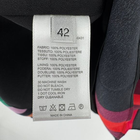 Paul Smith Skirt PS Striped Swing Skirt Size 6 EU 42 - Picture 4 of 5